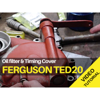 Ferguson TED20 - Oil Filter & Timing Cover - Video Tutorial