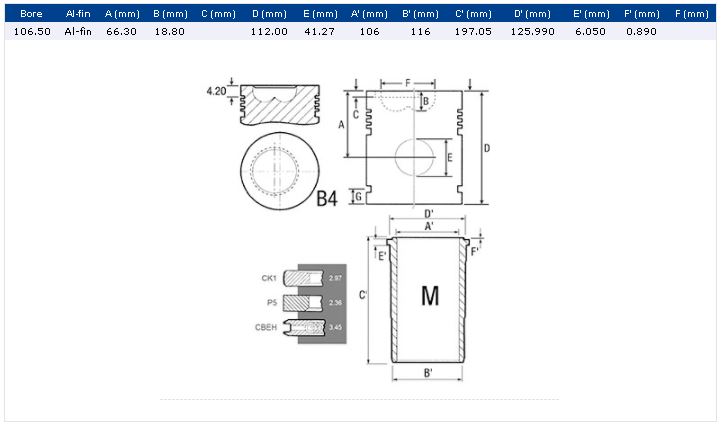 John Deere R316682 Insert, M6